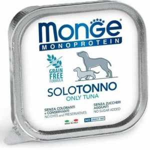 MONGE DOG MONOPROTEIN TUNA suņu konservi pastēte Tuncis 150g
